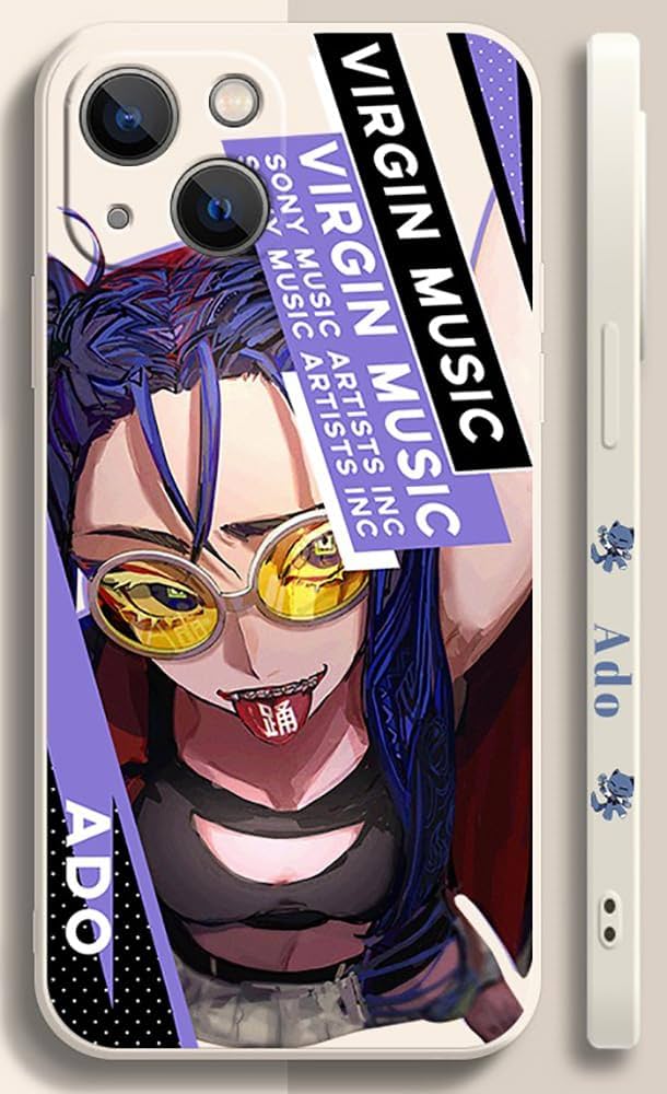 Amazon.co.jp: Ado iPhoneケース 歌手 J-POP 踊 唱 ギラギラ 非